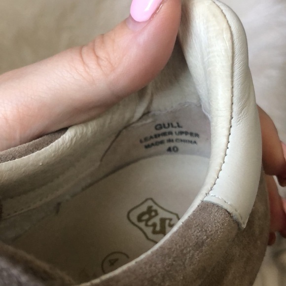 ASH Gull floral embroidered suede sneakers - Picture 12 of 13